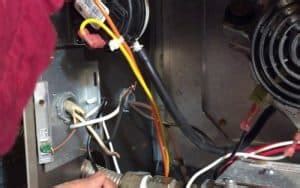 reverse polarity on a furnace